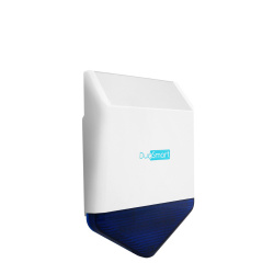 DuoSmart Sirena CSIREN1, Inalámbrica, Azul/Blanco 