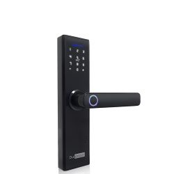 DuoSmart Cerradura Biometrica F20 con Teclado, WiFi, Compatible con Tarjeta MIFARE 