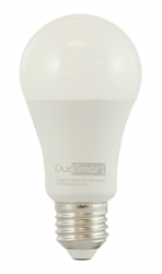 DuoSmart Foco Inteligente LED S10, Wi-Fi, RGB, Base E27, 9W, 750 Lúmenes 