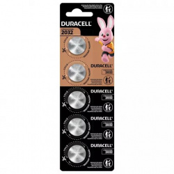 Duracell Pila de Litio CR2032, 3V, 5 Piezas 