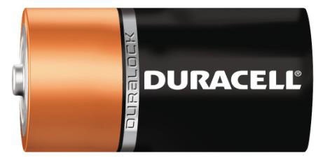 Duracell Pila Alcalina MN1300, 1.5V, 2 Piezas 