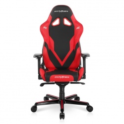 DXRacer Silla Gamer D8200, hasta 110Kg, Negro/Rojo 