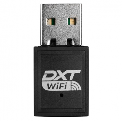 Dxt Adaptador de Red USB NDXTAD1BK, Alámbrico, 300Mbit/s, Banda 2.4 GHz 