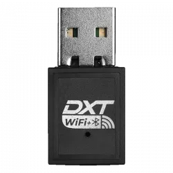 Dxt Adaptador de Red USB NDXTAD6BK, Inalámbrico, 600 Mbit/s, Doble Banda 2.4/5 GHz 