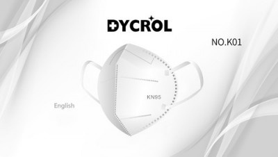 Dycrol Cubrebocas KN95, 5 Capas, Blanco, 1 Pieza 
