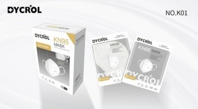 Dycrol Cubrebocas KN95, 5 Capas, Blanco, 12 Piezas 