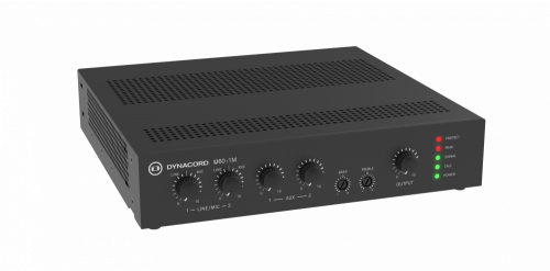 Dynacord Amplificador U60:1M-US, 12dB, 60W, 4 Canales, Clase D 
