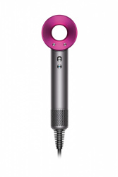 Dyson Secadora Supersonic, 3 Velocidades, 1600W, Fucsia/Gris 