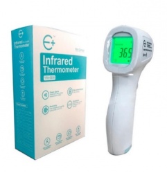 E+ Termómetro Infrarrojo Digital YRK-002A, 32 - 42.9 °C, Blanco 