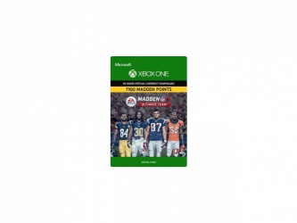 Madden NFL 17, 7100 Puntos, Xbox One ― Producto Digital Descargable 
