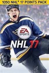 NHL 17, 1050 Puntos, Xbox One ― Producto Digital Descargable 