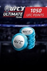 UFC 3, 1050 Puntos, Xbox One ― Producto Digital Descargable 