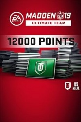 Madden NFL 19: Ultimate Team, 12.000 Puntos, Xbox One ― Producto Digital Descargable 