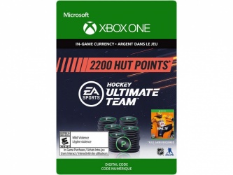 NHL 19 Ultimate Team: 2.2000 Hut Points, Xbox One ― Producto Digital Descargable 