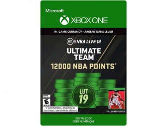 NBA LIVE 19: Ultimate Team 1.2000 NBA Points, Xbox One ― Producto Digital Descargable 