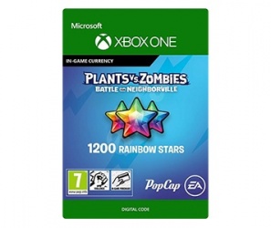 Plants vs. Zombies: Battle for Neighborville: 1200 Rainbow Stars, Xbox One ― Producto Digital Descargable 