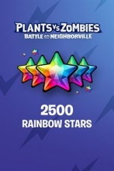 Plants vs. Zombies: Battle for Neighborville, 2500 Rainbow Stars, Xbox One ― Producto Digital Descargable 