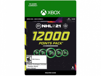NHL 21: 12.000 Points, Xbox One ― Producto Digital Descargable 