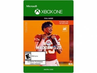 Madden NFL 20: Standard Edition, Xbox One ― Producto Digital Descargable 