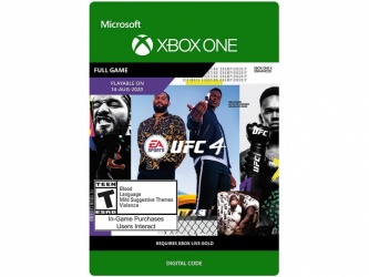 UFC 4 Edición Estándar, Xbox One ― Producto Digital Descargable 