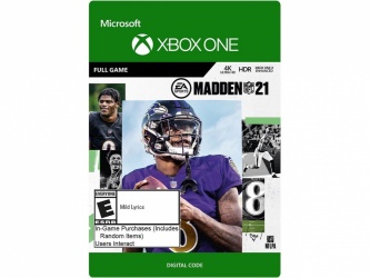 Madden NFL 21 Standard Edition, Xbox One ― Producto Digital Descargable 