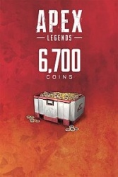 Apex Legends, 6700 Monedas, Xbox One ― Producto Digital Descargable 