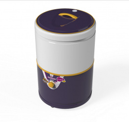 Easy Lavadora de Carga Vertical LRE21M , 21kg, Blanco/Morado 