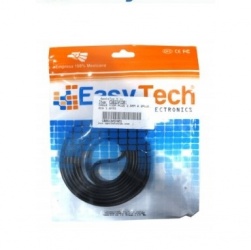 Easy Tech Cable 2 x RCA Macho - 3.5mm Macho, 1.8 Metros, Negro 