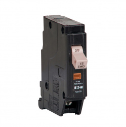 Eaton Interruptor Termomagnético 1 Polo CHF115, 240V, 15A 