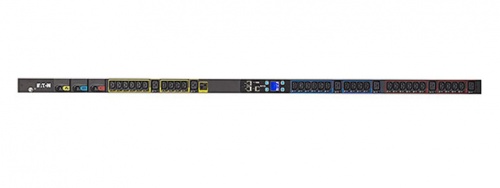 Eaton PDU Monofásico Básico EMI104-10, 24A, 200-240V, 42 Contactos, para Instalación Vertical de 0U en Rack 