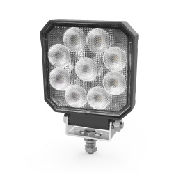 Ecco Luz de Trabajo LED E92006W, Exterior, 12 - 24V, 1.2A, Blanco, para Vehiculos 