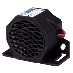 Ecco Sirena EA5200, Alámbrica, 97dB, Negro 