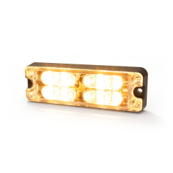 Ecco Luz Perimetral LED ED3511AW, Ámbar/Claro 