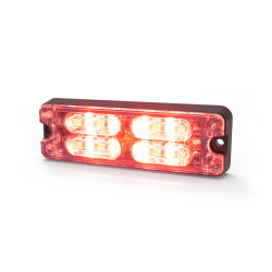 Ecco Luz Perimetral LED ED3511AW, Rojo/Claro 