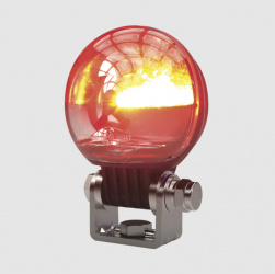 Ecco Cabezal de Luz LED EW2030R, Interior/Exterior, 12 - 80V, 1A, Rojo, para Vehiculos 