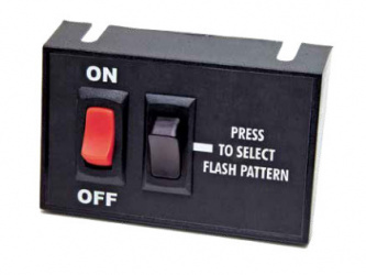 Ecco Interruptor de Luces Vehiculares SW99, Negro/Rojo 