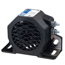 Ecco Sirena de Reversa X575, Alámbrica, 107dB, Negro 