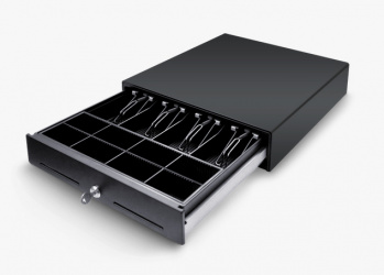 Cajón de Dinero EC Line EC-5100II-BLACK con Llave, 5kg, Negro 