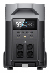 Ecoflow Estación de Carga DLTPRO-BP, 3.600W, 3.600Wh, 4 x USB-A, 2 x USB-C, 4 Salidas 