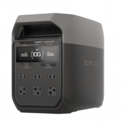 Ecoflow Estación de Carga EFD3, 1.800W, 1.024Wh, 4 x USB-A, 2 x USB-C, 4 Salidas 