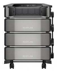 Ecoflow Estación de Carga EFDPU3BP, 7.200W, 6000 Wh, 2 x USB-A, 2 x USB-C, 6 Salidas 