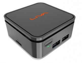 Mini PC ECS LIVA Q, Intel Celeron N3350 1.10GHz, 4GB, 32GB, Windows 10 Home 64-bit 