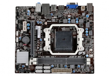 Tarjeta Madre ECS micro ATX A58F2P-M4, S-FM2+, AMD A58, HDMI, 32GB DDR3, para AMD 