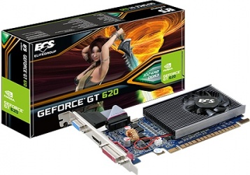 Tarjeta de Video ESC NVIDIA GeForce GT620, 1GB 64-bit GDDR3, DVI, VGA, PCI Express 2.0 