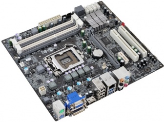 ESC T. Madre micro ATX H77H2-M (V1.0), S-1155, DDR3 para Core i3 i5 i7, Pentium, Celeron 