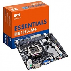 Tarjeta Madre ECS micro ATX H81H3-M4, S-1150, Intel H81, HDMI, 16GB DDR3 para Intel 