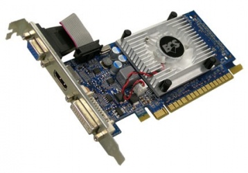 ECS NVIDIA GeForce GT520, 2GB DDR3, DVI, VGA, HDCP, PCI Express 2.0 