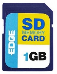Memoria Flash Edge PE197230, 1GB SD 