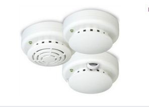 Edwards Detector de Humo V-PS, Hasta 9.1 Metros, Blanco 