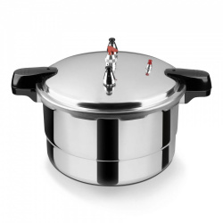 Ekco Olla de Presión, 23 Litros, Aluminio 